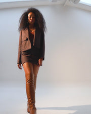 The Tallin Tan Leather Knee High Boot