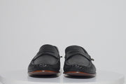 The Eregli Black Leather Penny Loafer