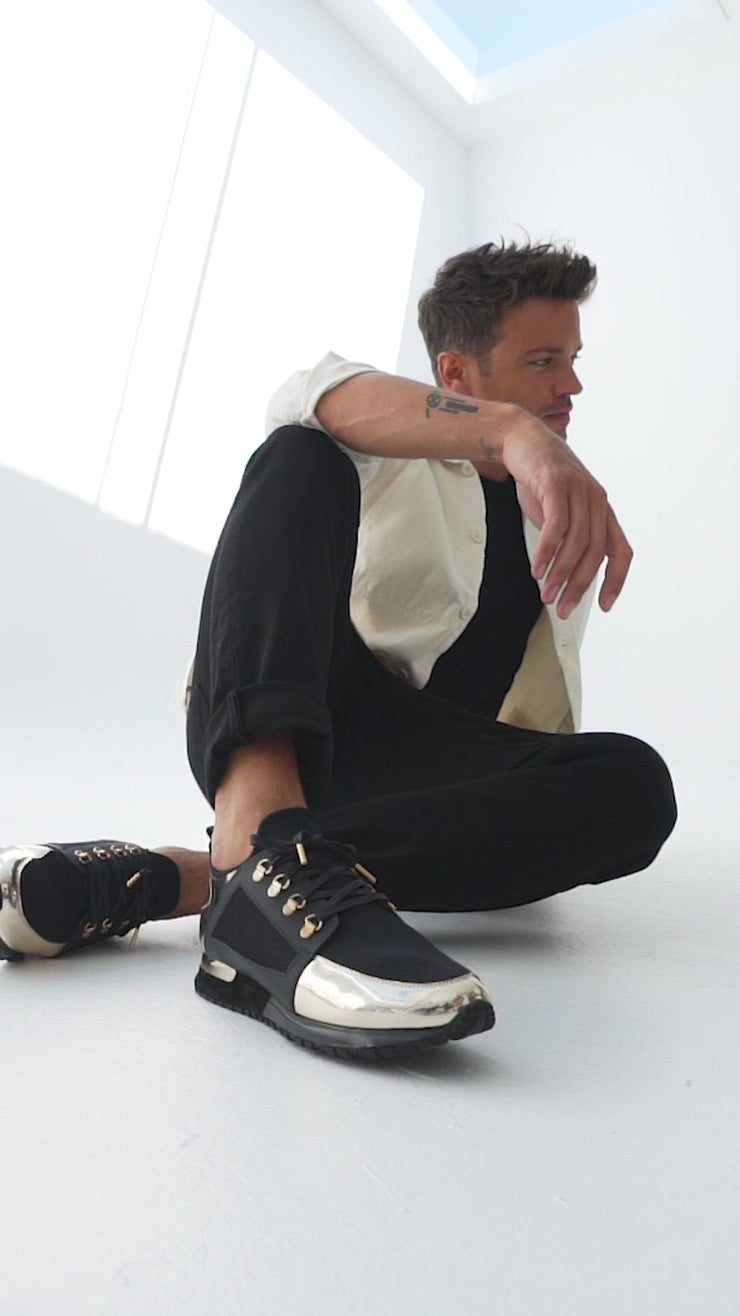 The Emir Gold Leather Sneaker For Men Limited Edition