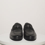 The Bogota Black Bit Loafer