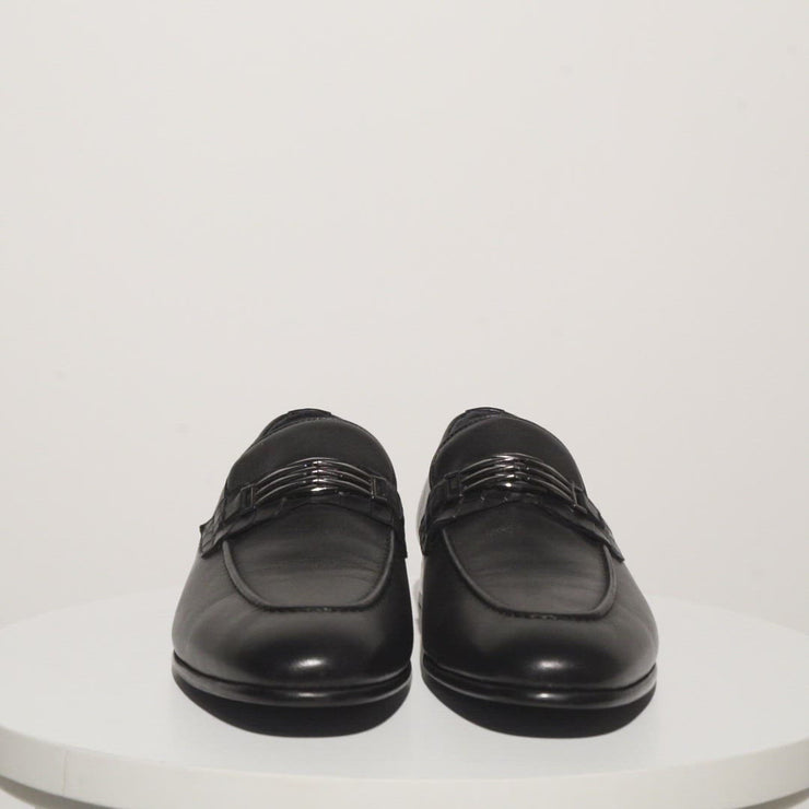 The Bogota Black Bit Loafer