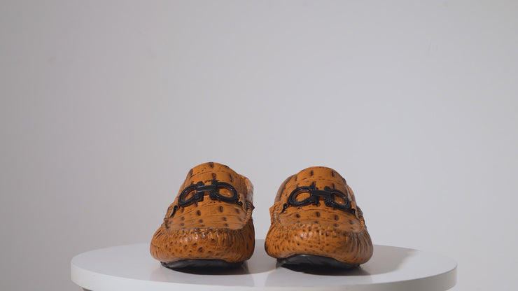 The Tanca Brown Leather Bit Loafer