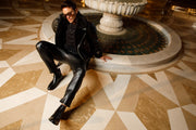 The Manby Black Leather Chelsea Boot