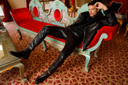 The Manby Black Leather Chelsea Boot