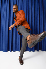 The Madrid Brown Leather Casual Shoes