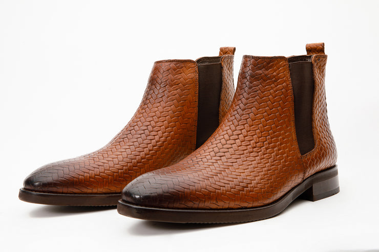 The Oslo Brown Leather Chelsea Boot