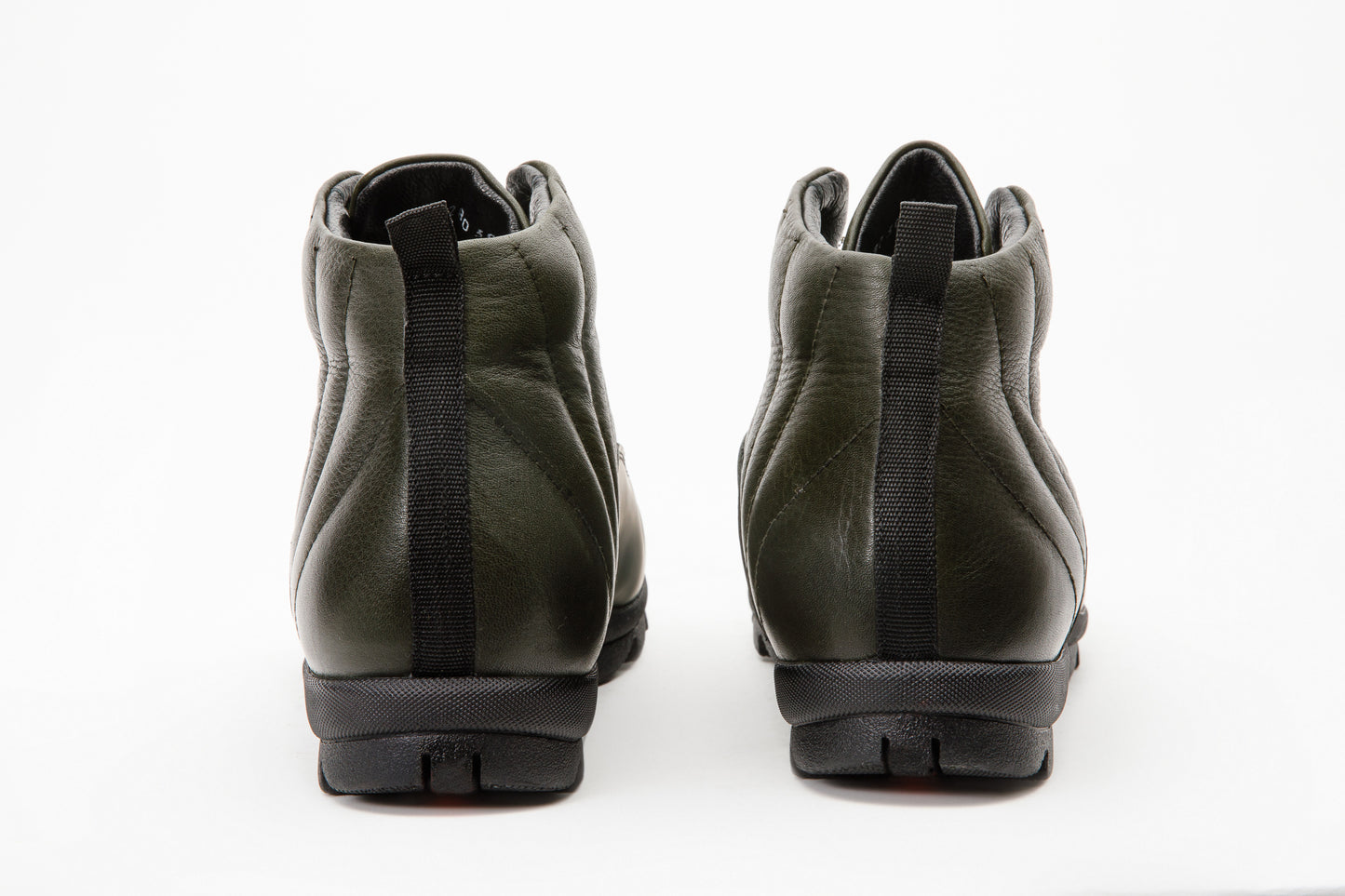 ¡La bota casual de cuero verde Merter para hombre con cordones en venta final!