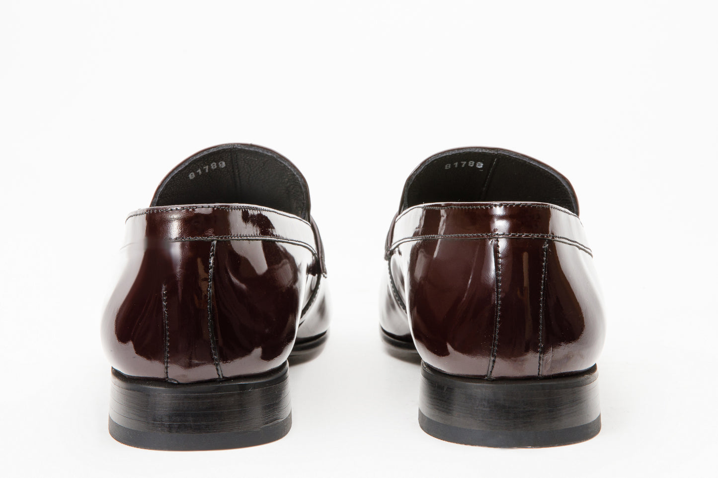 The Dodoma Burgundy Patent Leather Loafer Men Shoe