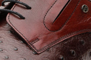 The Porto Alegre Burgundy Leather Derby Shoe