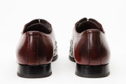 The Porto Alegre Burgundy Leather Derby Shoe
