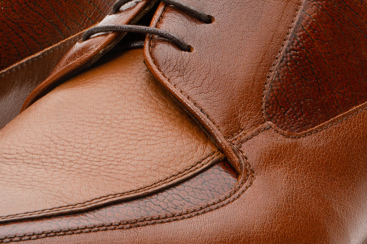 The Gardi Tan Leather Derby Shoe