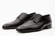 The Gardi Black Leather Derby Shoe