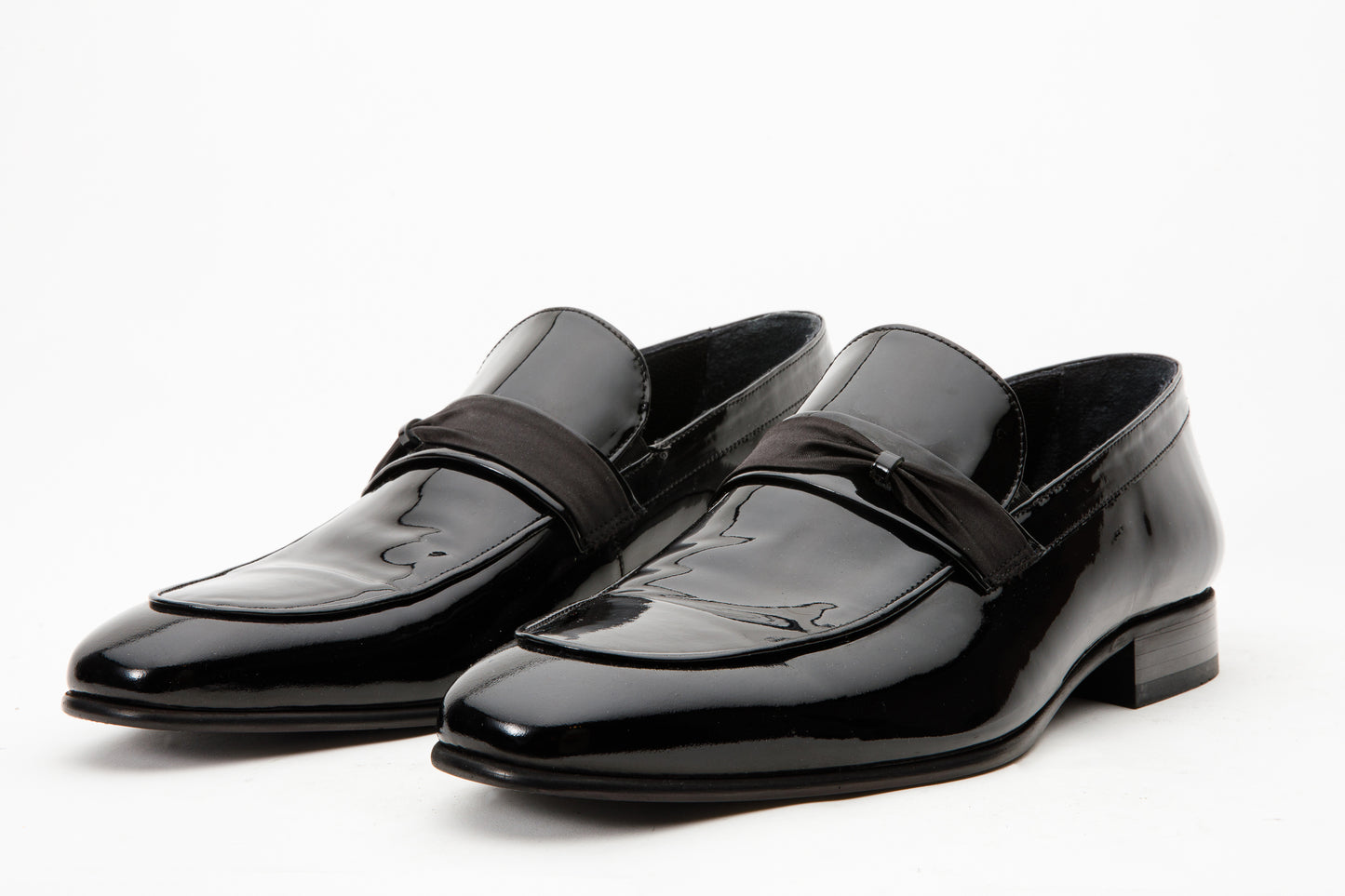 The Dodoma Black Patent  Leather Loafer Men Shoe