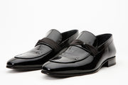 The Dodoma Black Patent  Leather Loafer Shoe