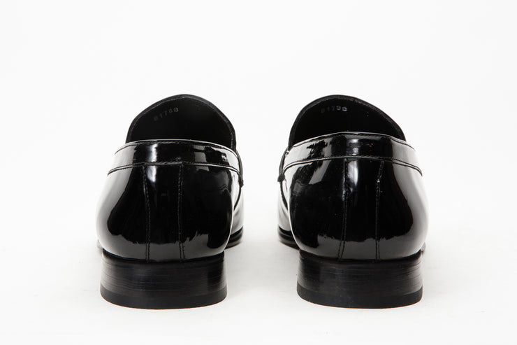 The Dodoma Black Patent  Leather Loafer Shoe