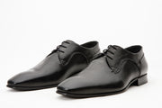 The Buenos Aires Black Derby Shoes
