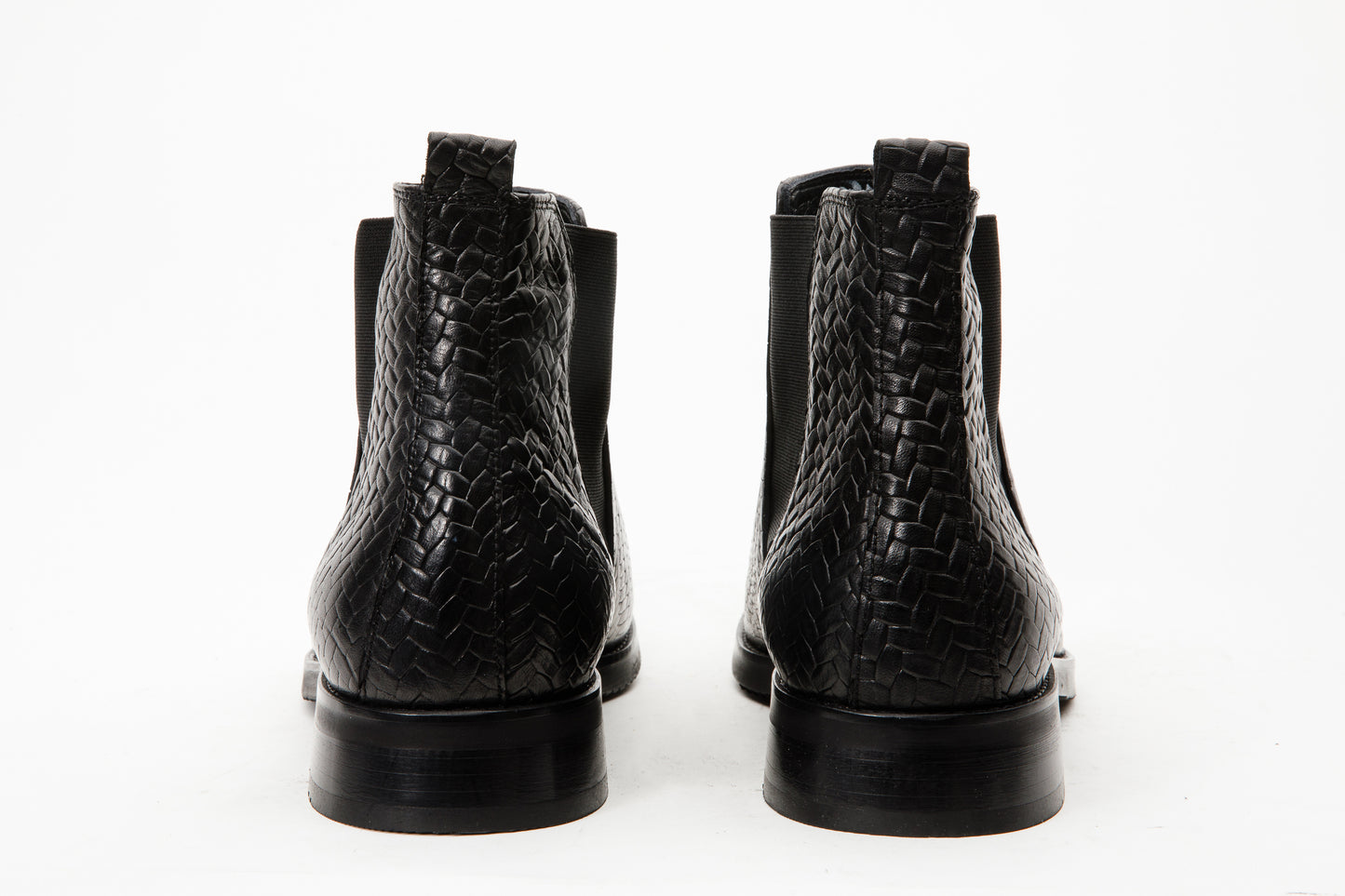 The Oslo Black Leather Chelsea Men Boot