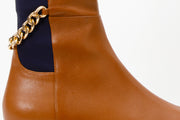 The Tallin Tan Leather Knee High Boot