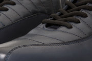 The Merter Navy Blue Leather Casual Lace-Up Boot