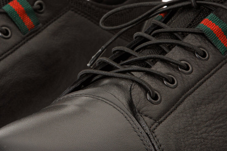 The Hoxton Black Leather Sneaker
