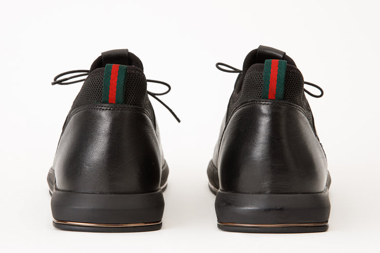 The Hoxton Black Leather Sneaker