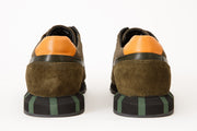 The Kilo Green Leather Sneaker
