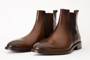The Manby Brown Leather Chelsea Boot