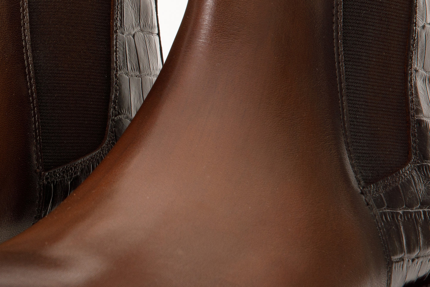 The Manby Brown Leather Chelsea Men Boot