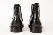 The Manby Black Leather Chelsea Boot