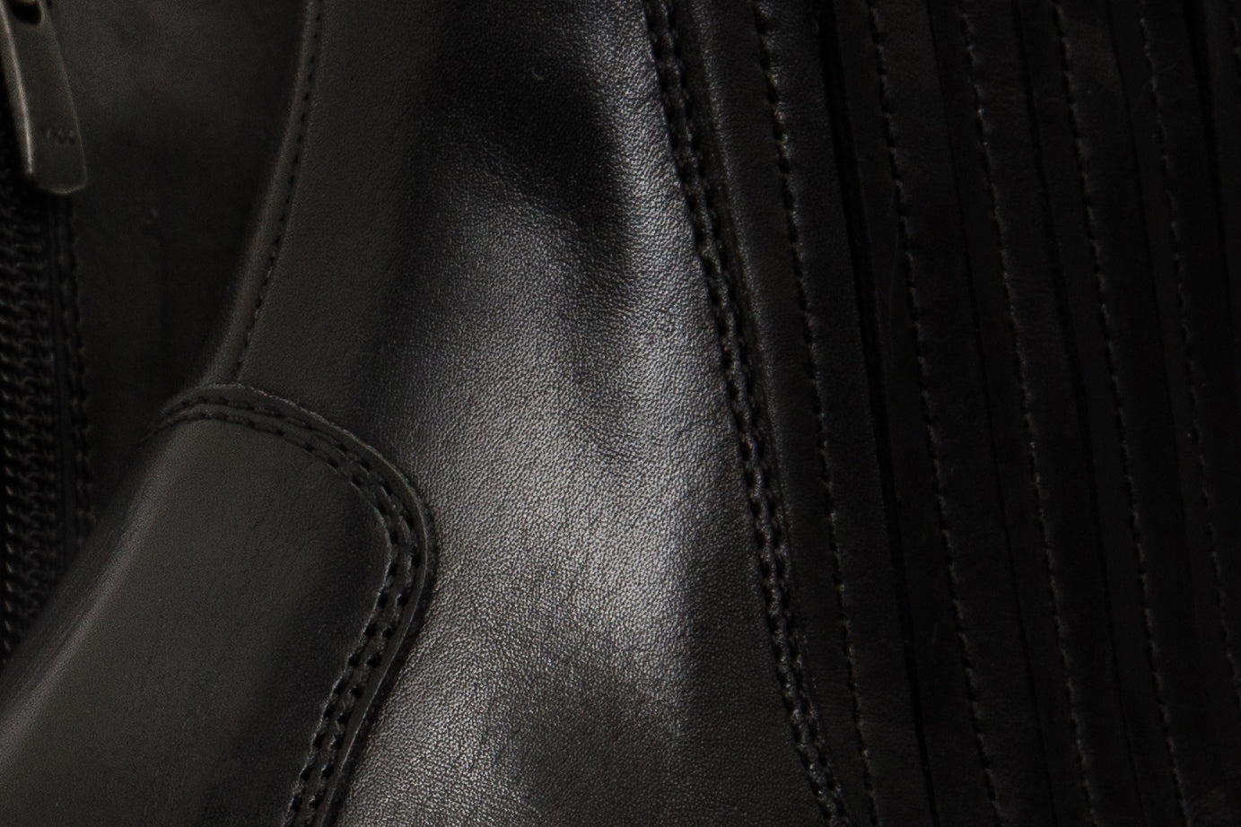 The Sorhag Black Leather Dress Men Boot