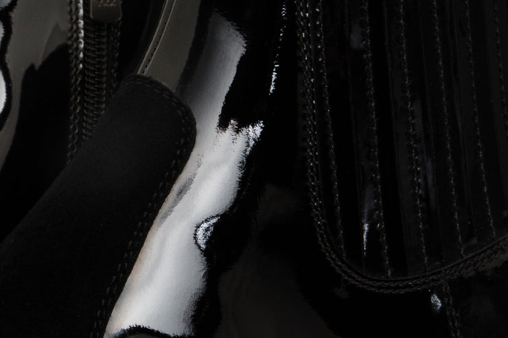 SORHAG BLACK SUED LEATHER (D-5109)