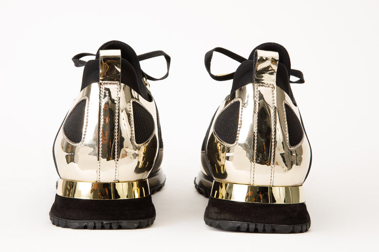 The Emir Gold Leather Sneaker For Men Limited Edition