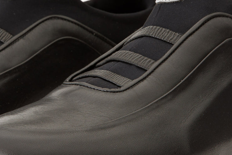 The Sonoma Black Leather Sneaker