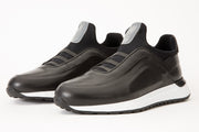 The Sonoma Black Leather Sneaker
