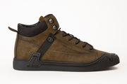 The Varenna Green Leather Casual Boot