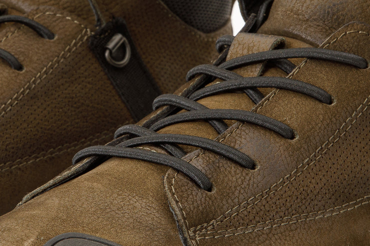 The Varenna Green Leather Casual Boot