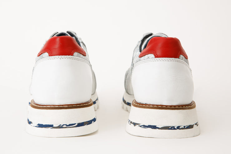 The Cakarta White Leather Sneaker FINAL SALE!