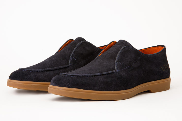 The Beykoz Navy Blue Chukka Loafer
