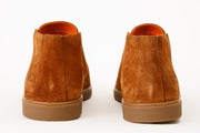 The Belek Brown Open Walk Suede Leather Boot