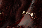 IZMIR  BURGUNDY LEATHER LIMITED EDITION!