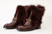 IZMIR  BURGUNDY LEATHER LIMITED EDITION!