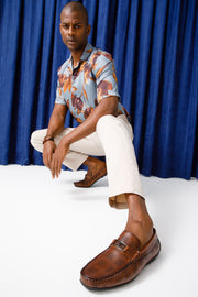 The Riobamba Brown Leather Bit Loafer