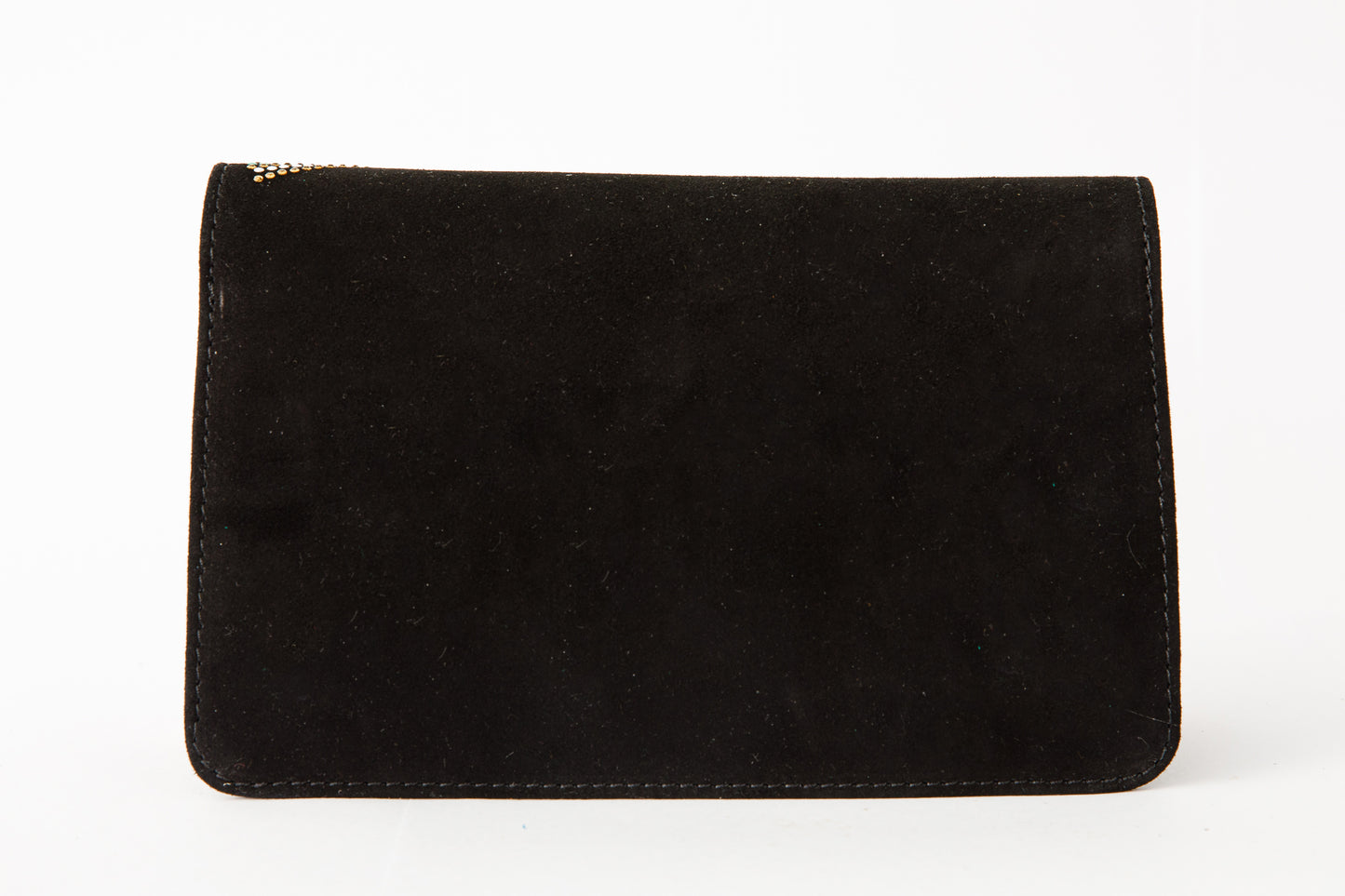 El bolso de mano de piel con purpurina negra Palma