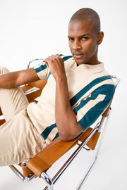 The Tiran Green Leather Sneaker