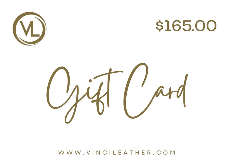 Vinci Leather Shoes VIP Gift Card