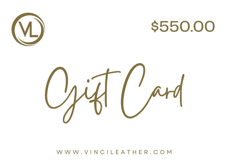 Vinci Leather Shoes VIP Gift Card