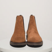 The Nayrobi Brown Suede Leather Chelsea Casual Boot