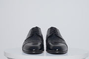 The Monterrey Black Cap Toe Derby Shoe