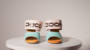 The Vouge Multicolor Leather Sandal