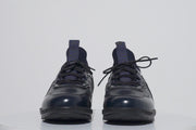 The Madrid Navy Blue Leather Casual Shoes